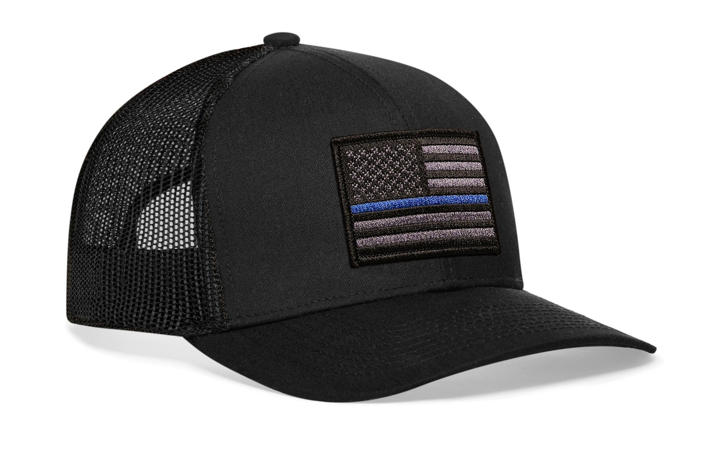 Thin Blue Line Trucker Hat  |  Police Tactical Snapback
