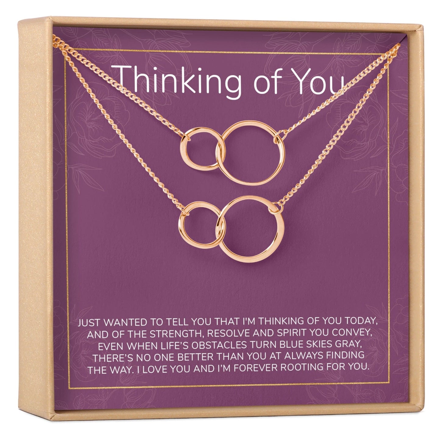 Thinking of You Necklace, Multiple Styles