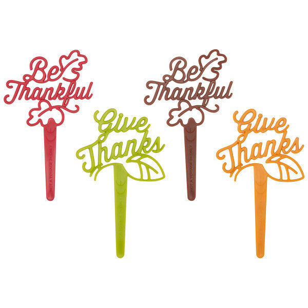 Be Thankful Cupcake Picks
