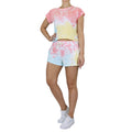Ensembles de détente t-shirt et short tie-dye