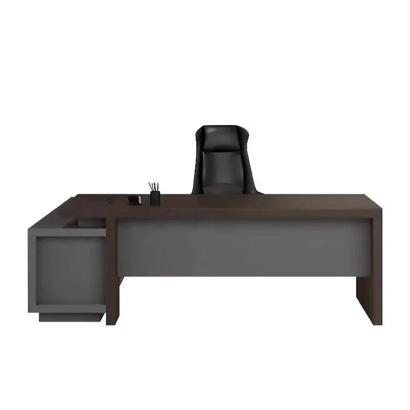 Elmore · Modern L-Shaped Executive Desk