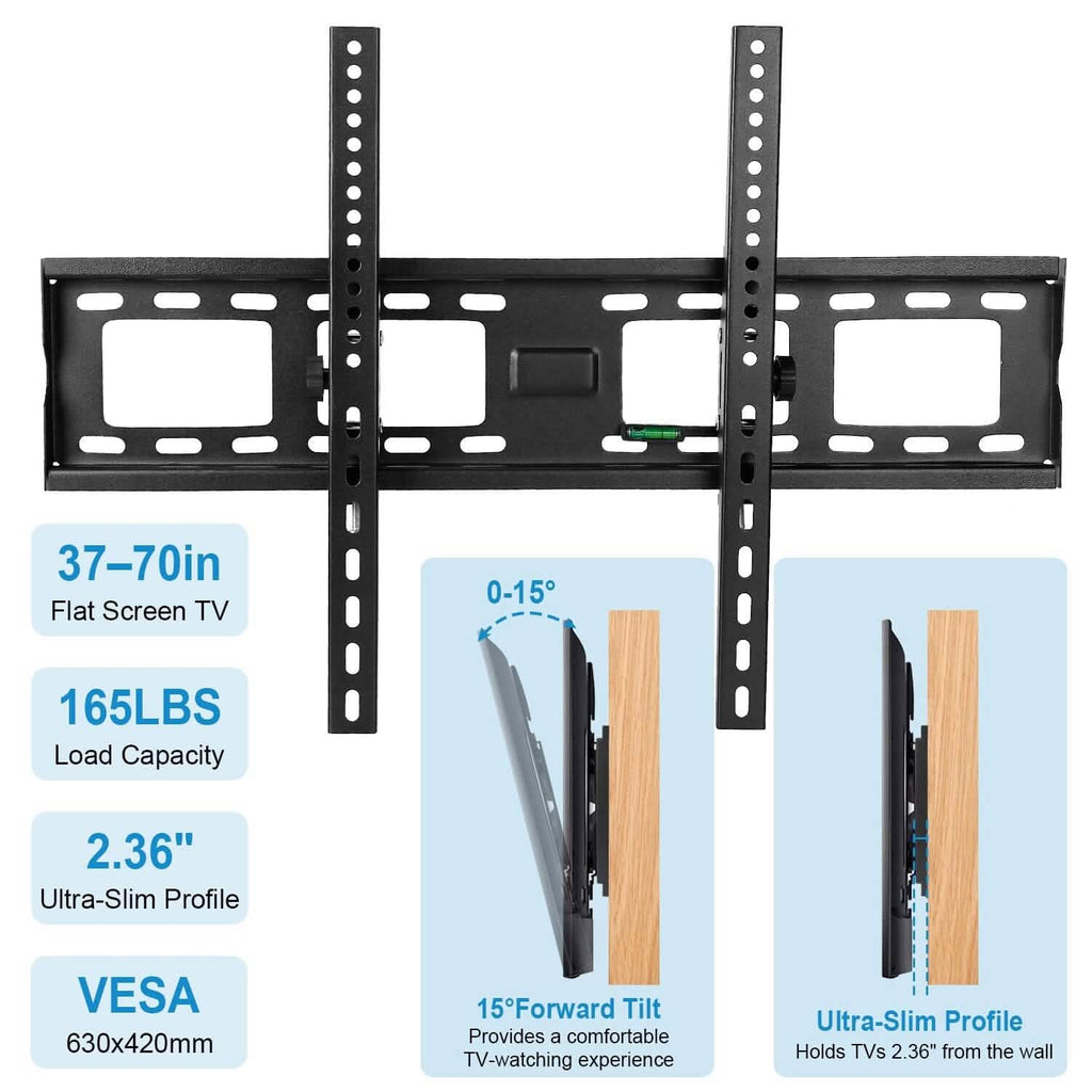Tilt TV Wall Mount Bracket for 37"-70" LED/LCD/PLASMA Flat TV