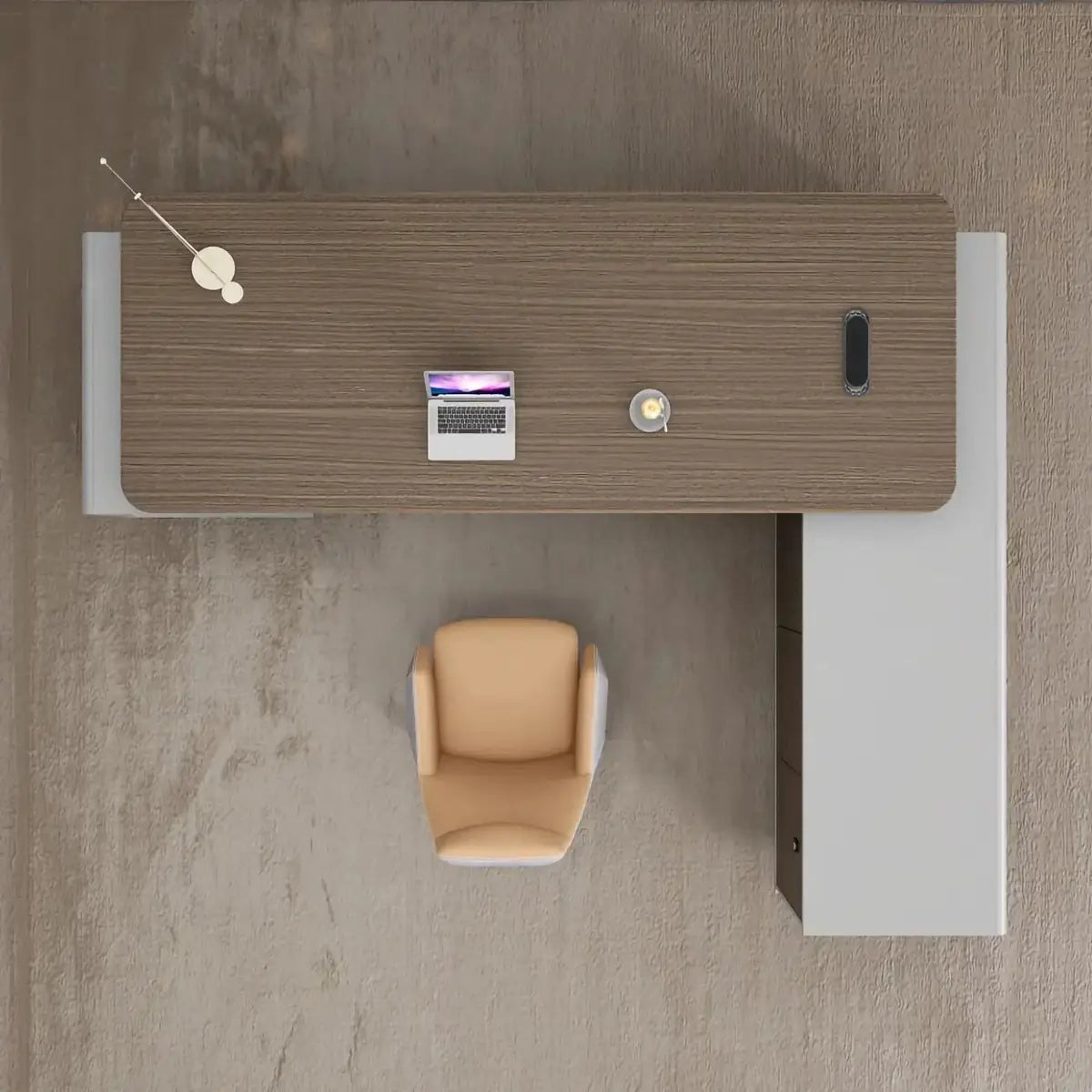 Twilley · Modern L-Shaped Executive Desk