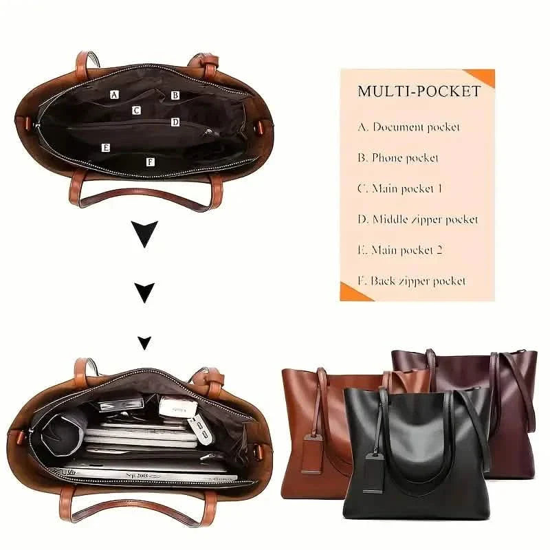 Sacs fourre-tout pour femme Grand sac à main seau grande capacité