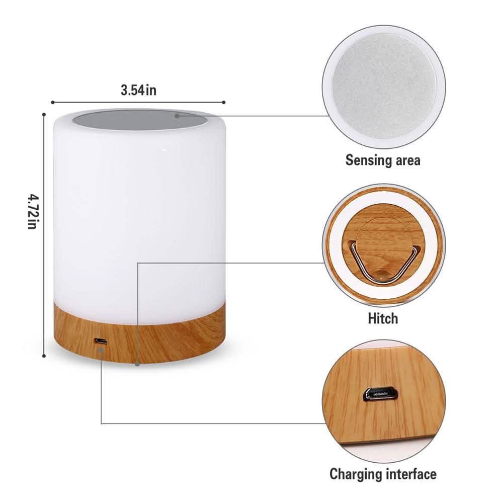 Veilleuse LED Rechargeable Tactile