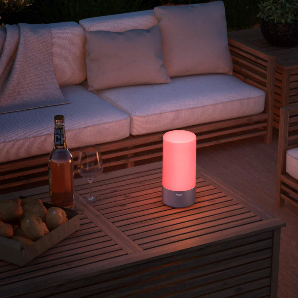 Touch Sensor Color Changing RGB Dimmable Table Lamp
