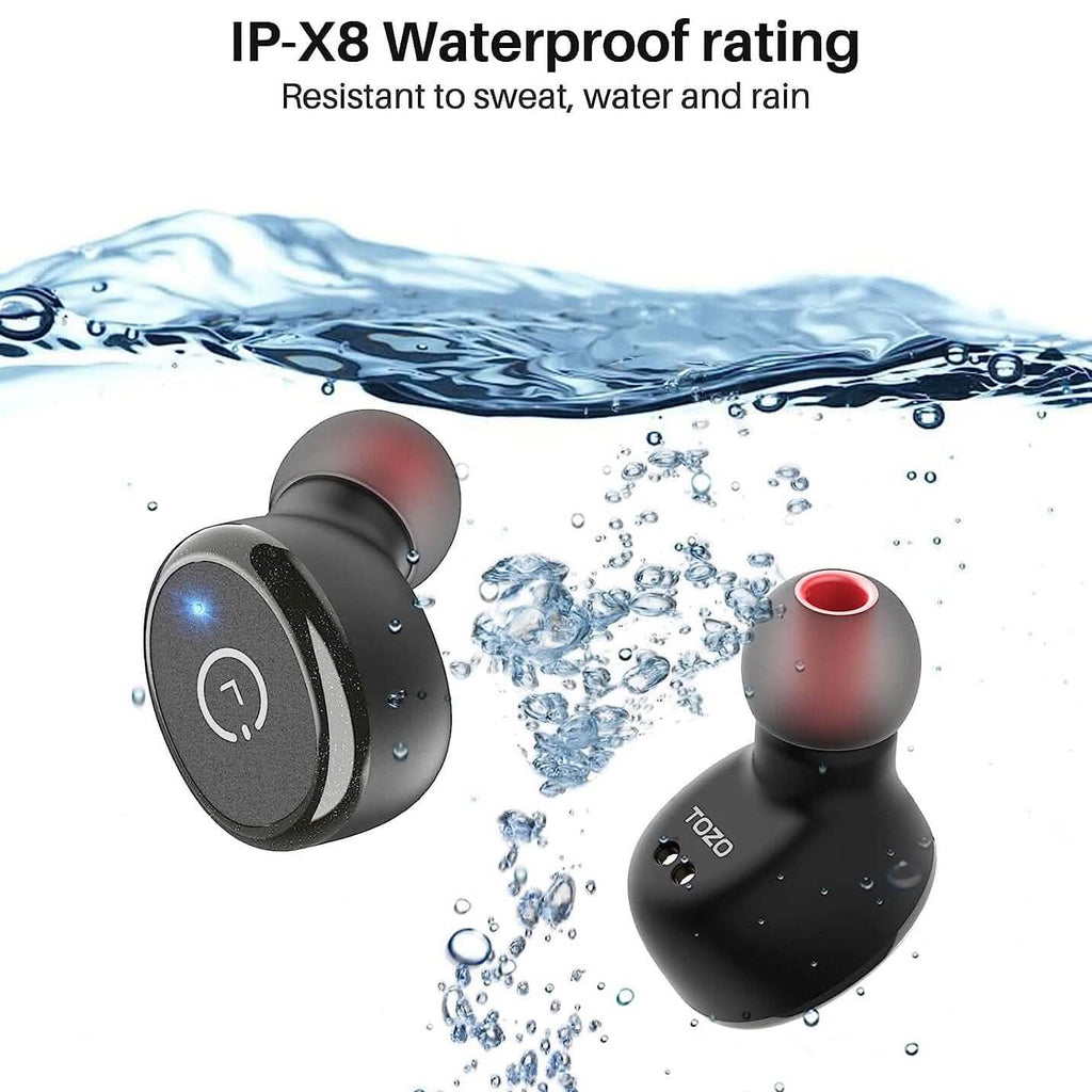 TOZO T10 Bluetooth 5.3 Wireless Earbuds (Refurbished)