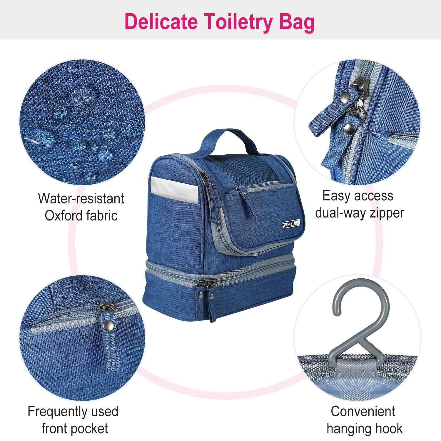 旅行用トイレタリー化粧ポーチ