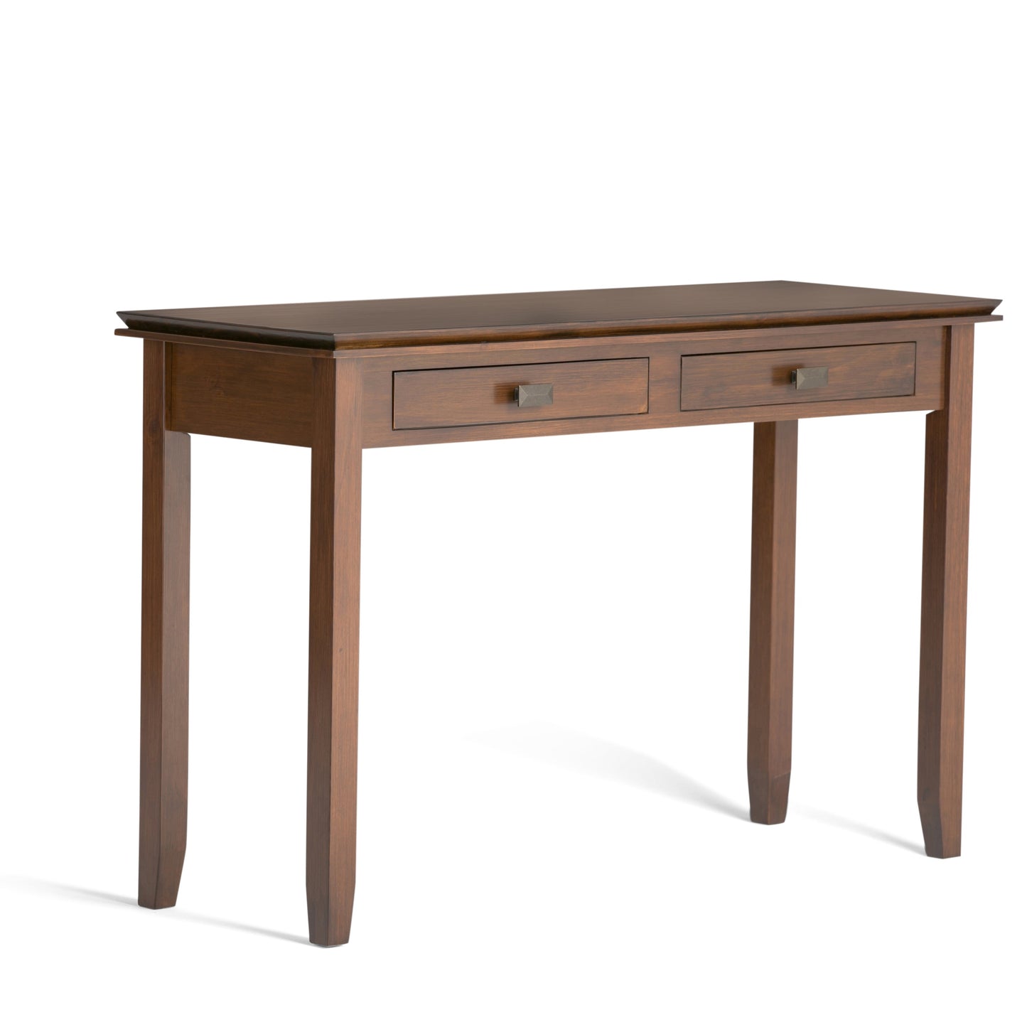 Artisan 46 Inch Wide Solid Wood Console Sofa Table in Russet