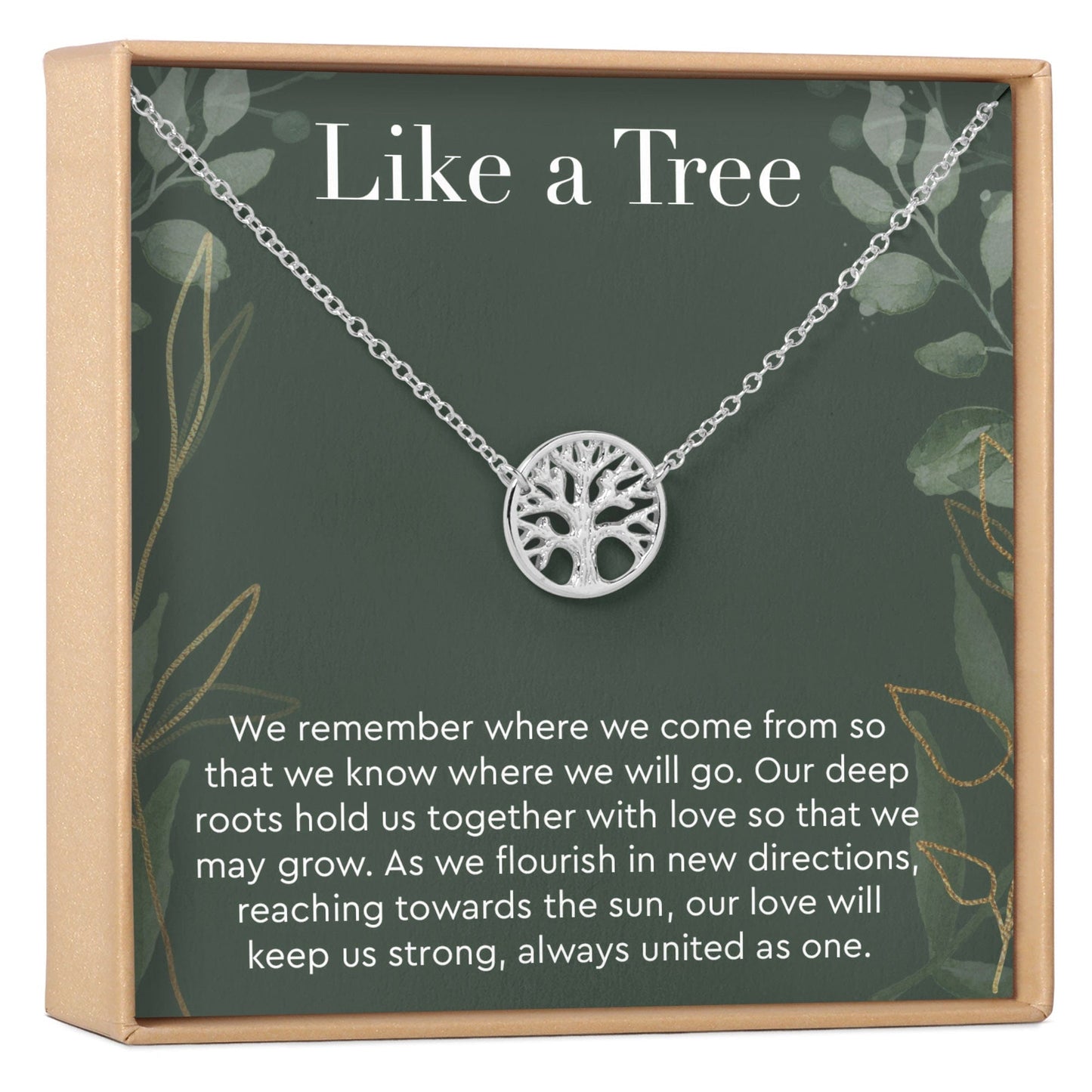 Tree Necklace Gift