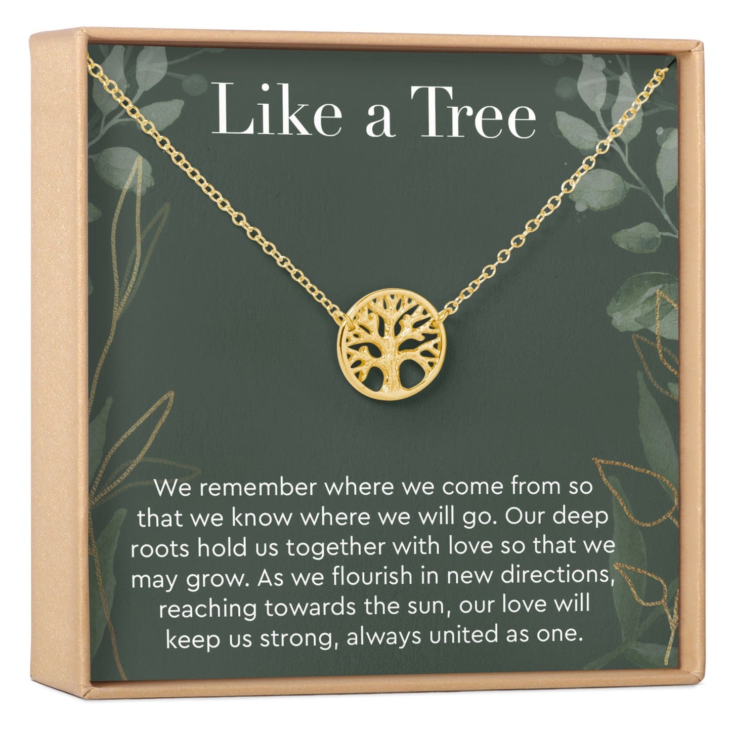Tree Necklace Gift
