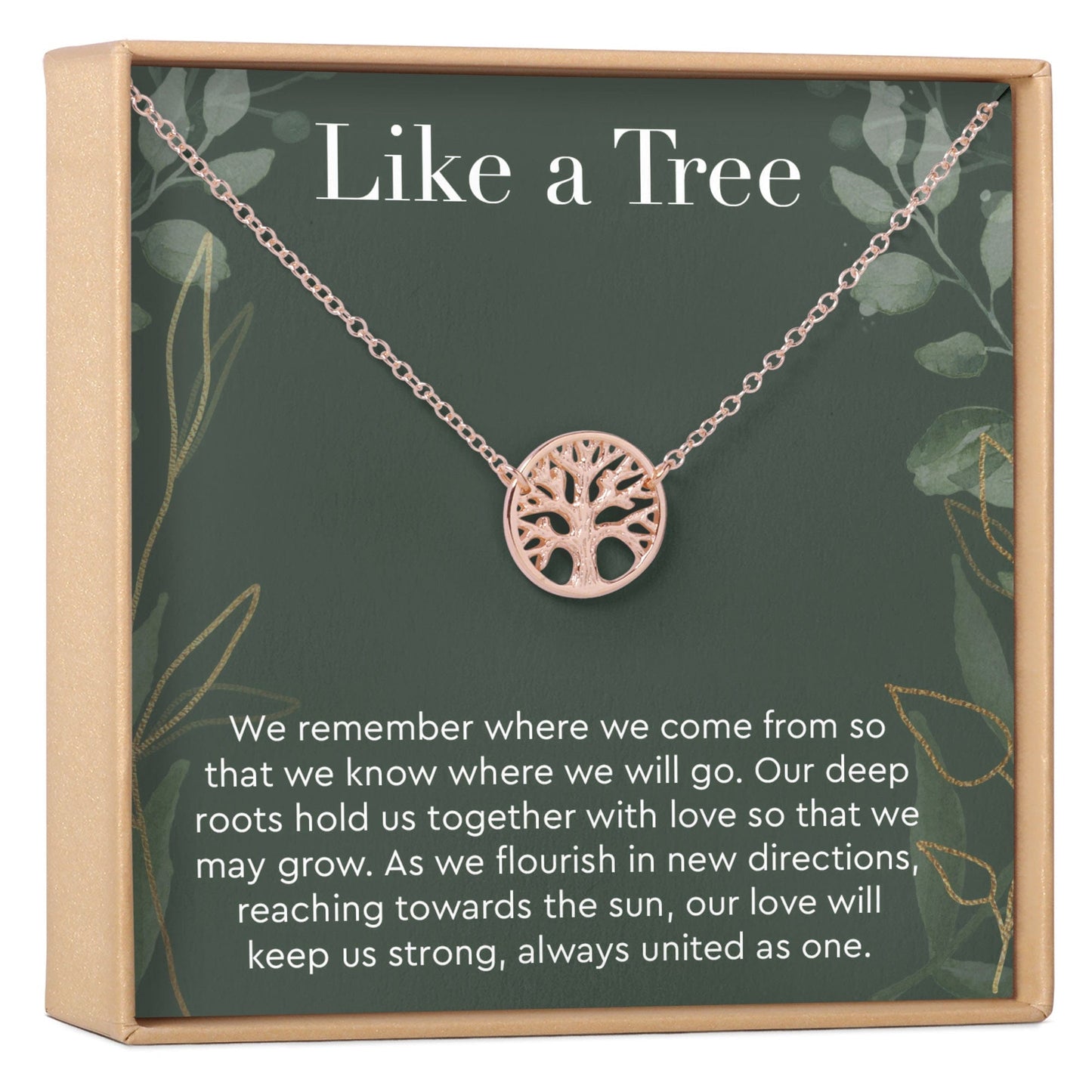 Tree Necklace Gift