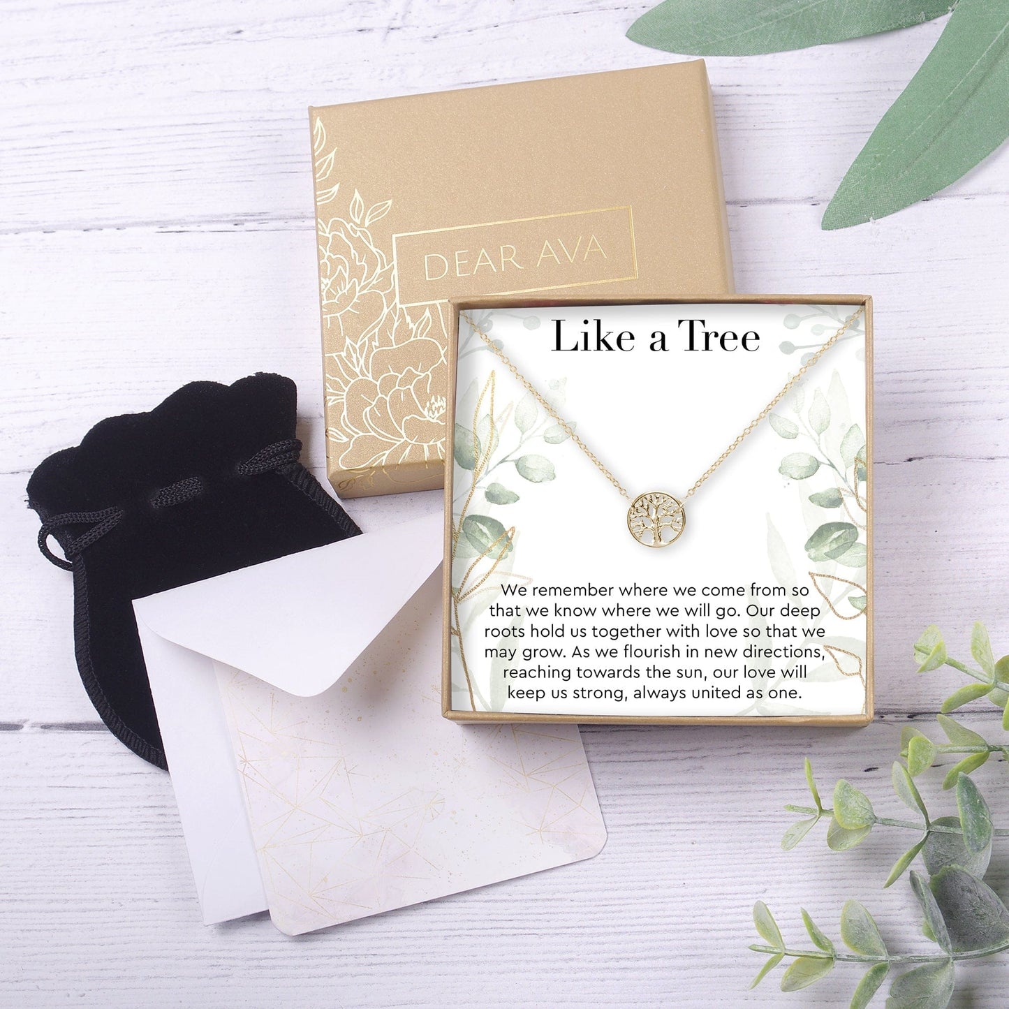 Tree Necklace Gift