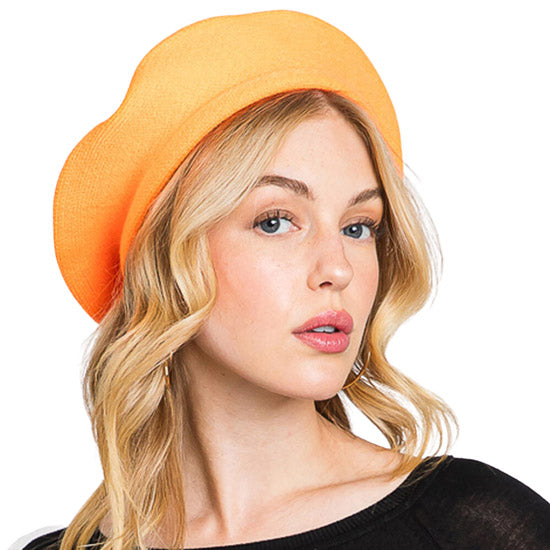 Women's Trendy Fashionable Winter Stretchy Solid Beret Hat
