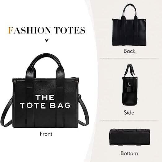 Sac cabas en cuir tendance, petit, personnalisé, avec poignée supérieure, sac à bandoulière