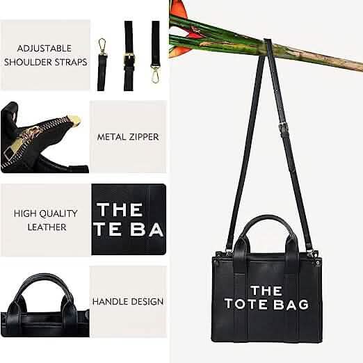 Sac cabas en cuir tendance, petit, personnalisé, avec poignée supérieure, sac à bandoulière
