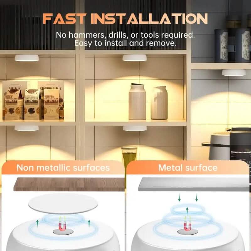 Tricolor Wireless Motion Sensor Night Light