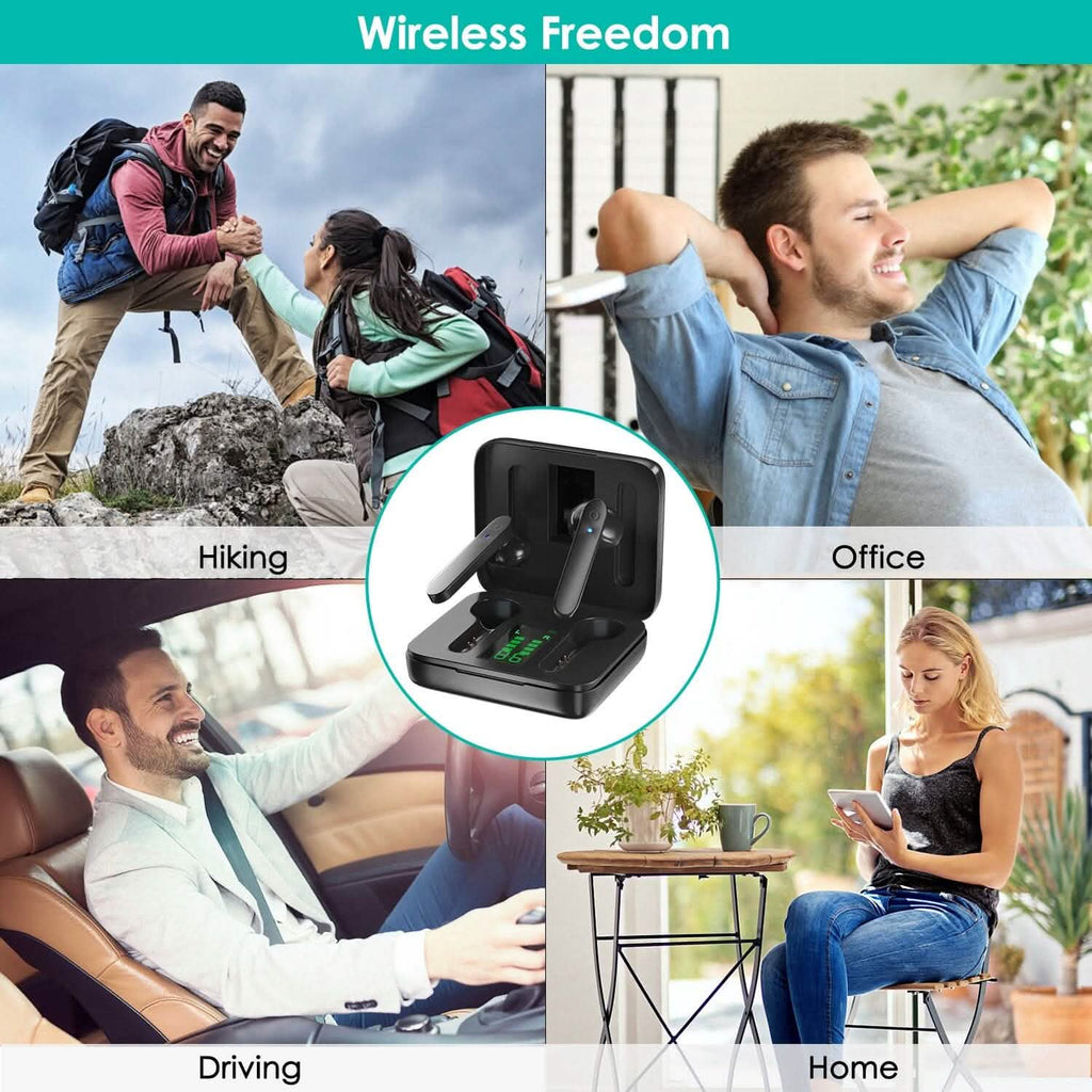 True Wireless Stereo V5.1イヤホンタッチコントロール