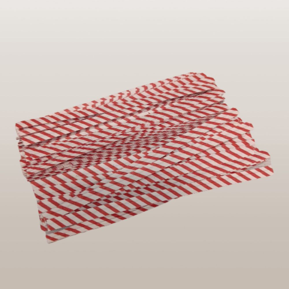 Attaches torsadées laminées – 10,16 cm de long (Plusieurs couleurs)
