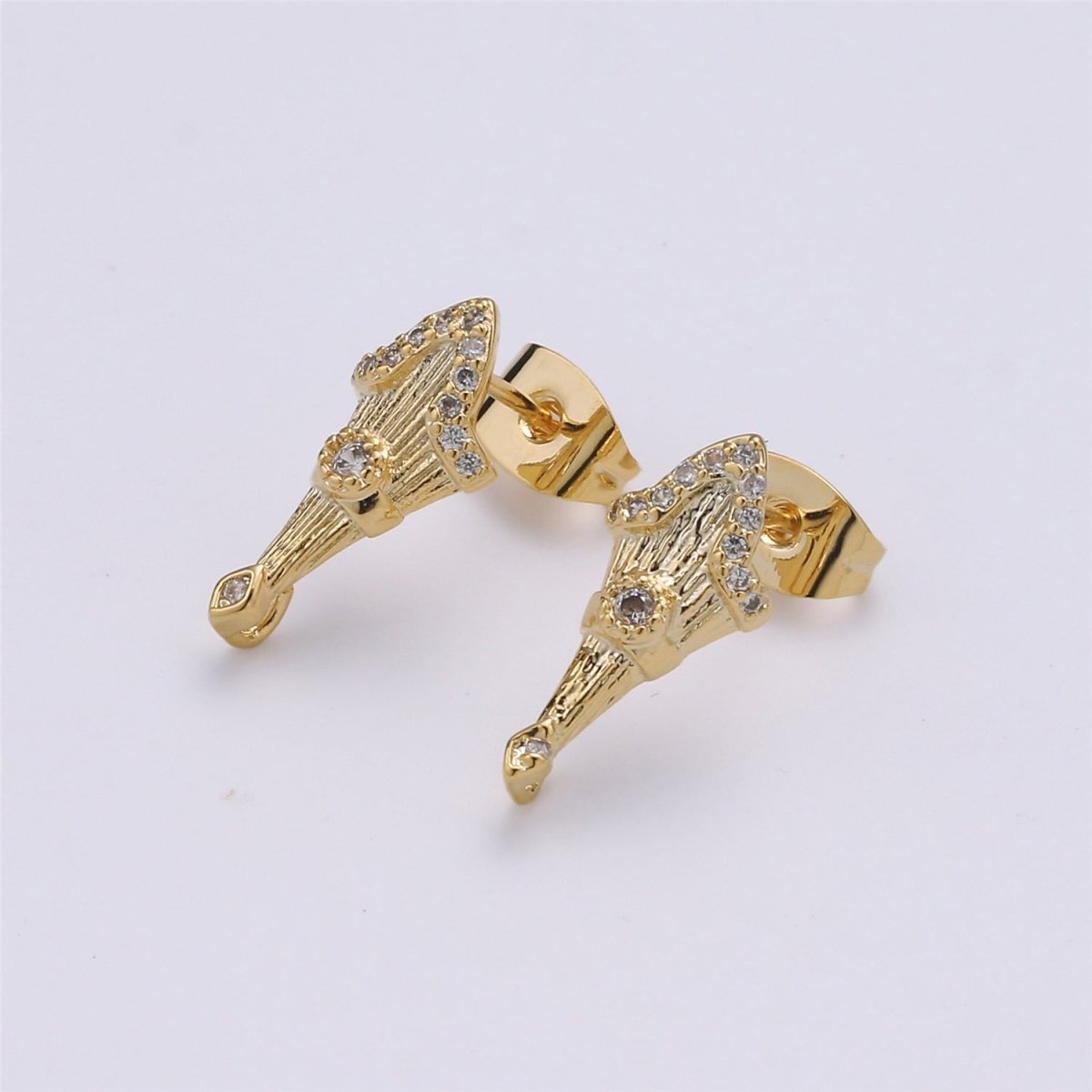 Tulip Gold Filled Studs Earrings K-488