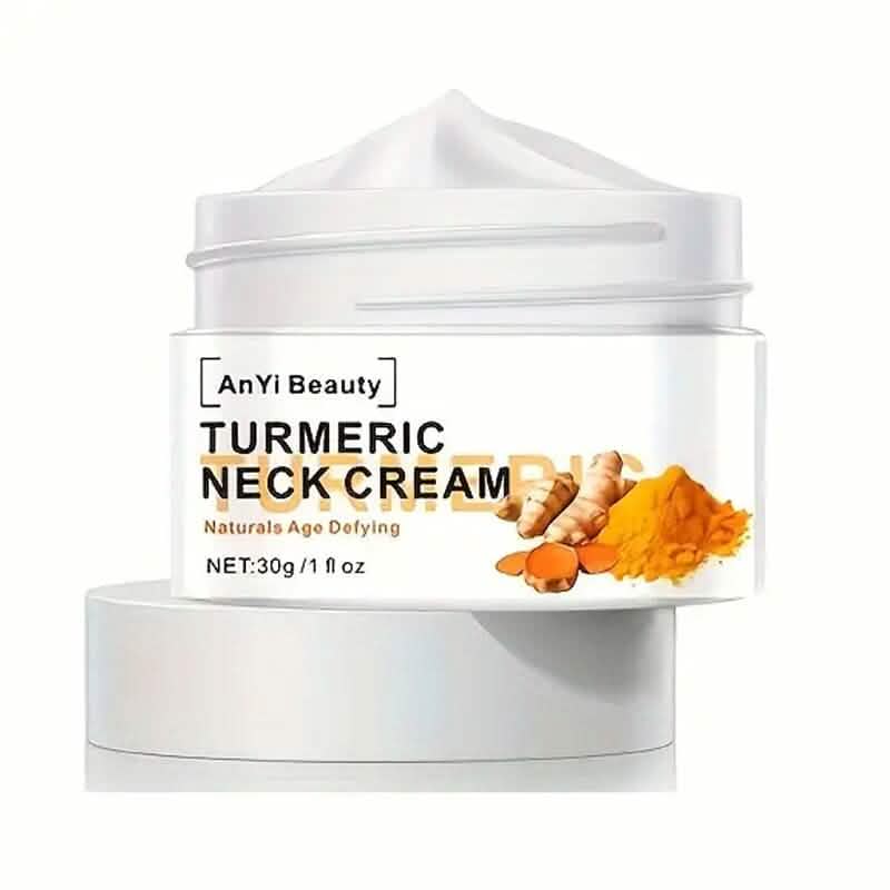 Crème raffermissante pour le cou au curcuma Hydratant visage au rétinol, collagène et acide hyaluronique