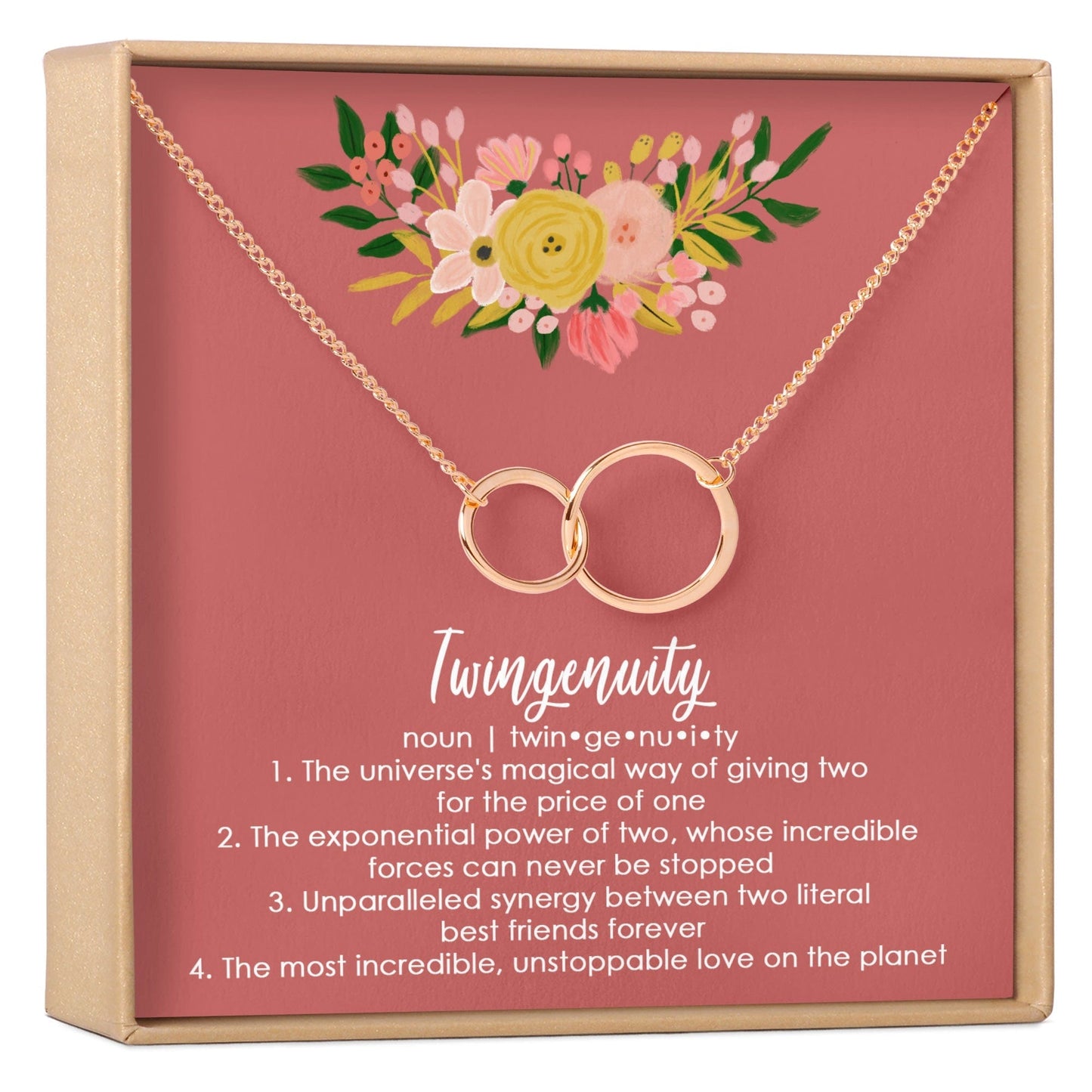 Twin Sister Gift Necklace