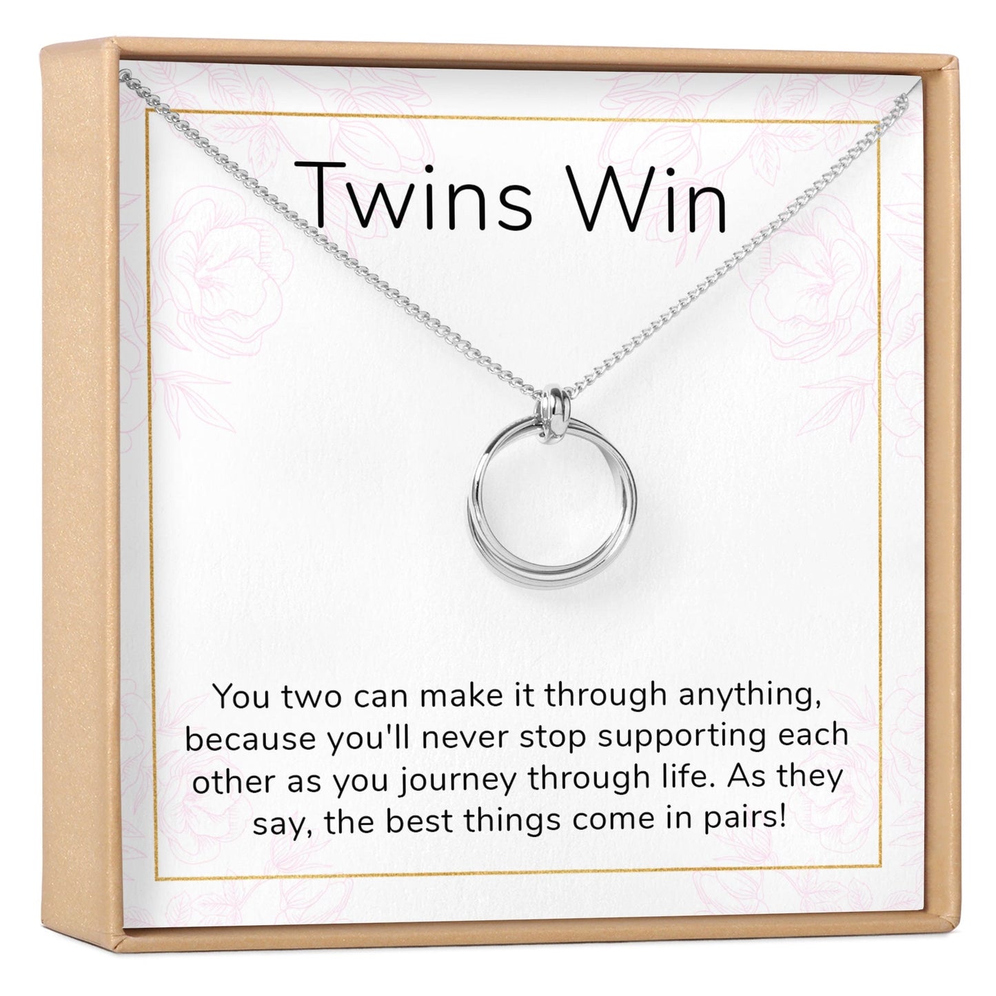 Twin Sister Gift Necklace