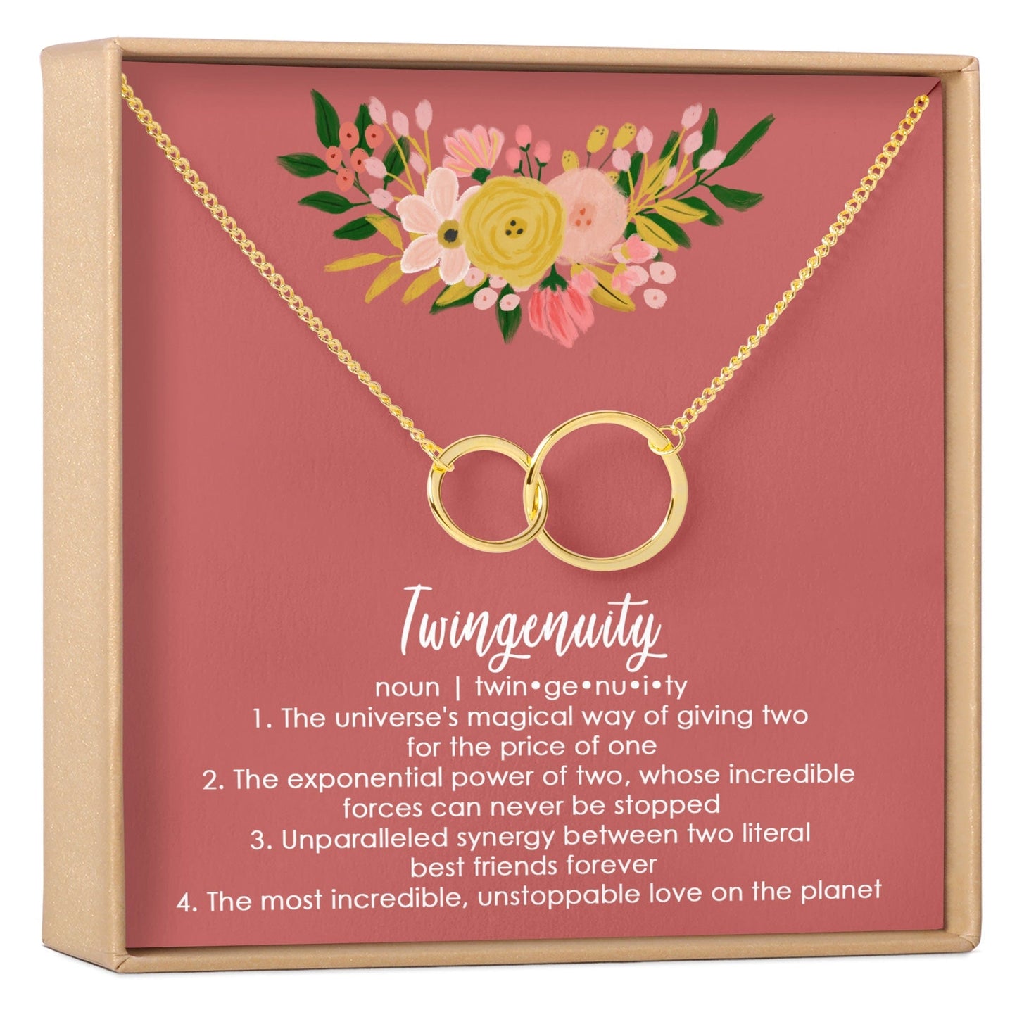 Twin Sister Gift Necklace