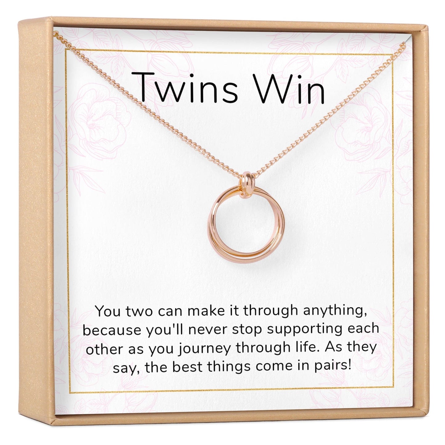 Twin Sister Gift Necklace