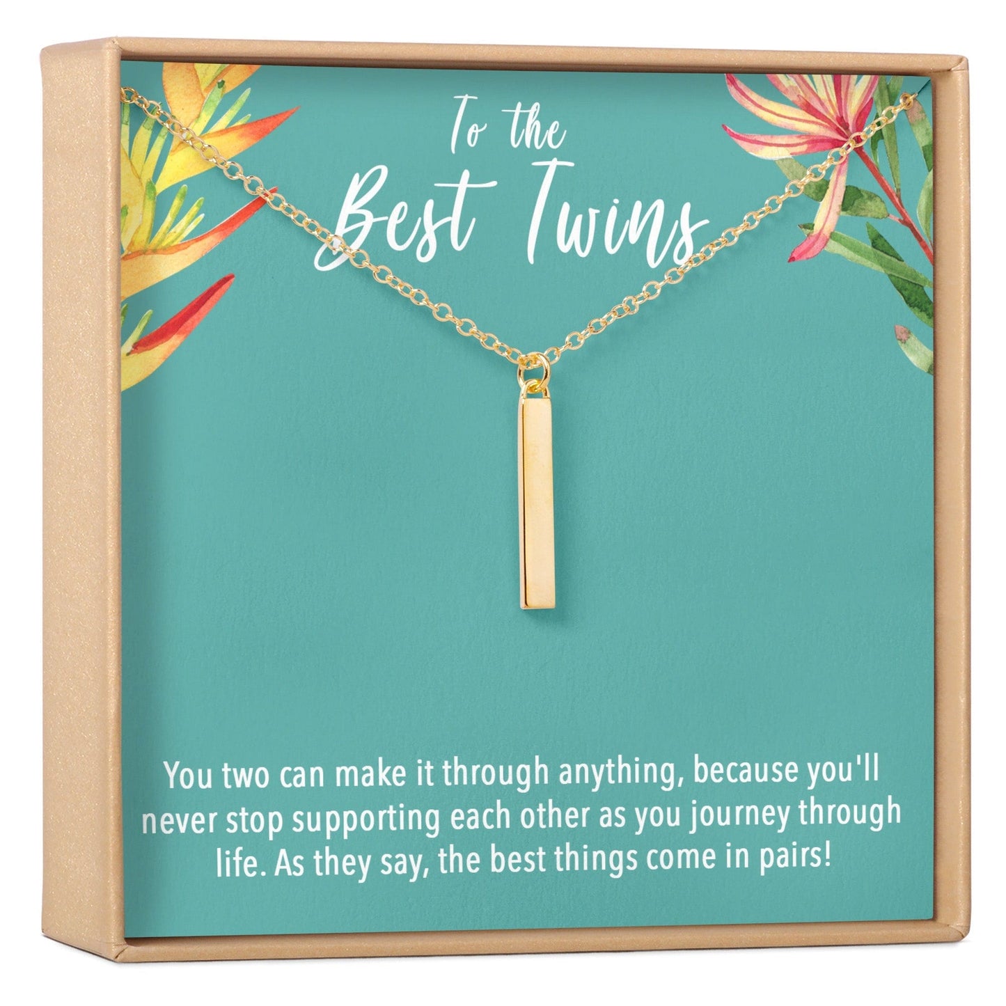 Twin Sister Gift Necklace