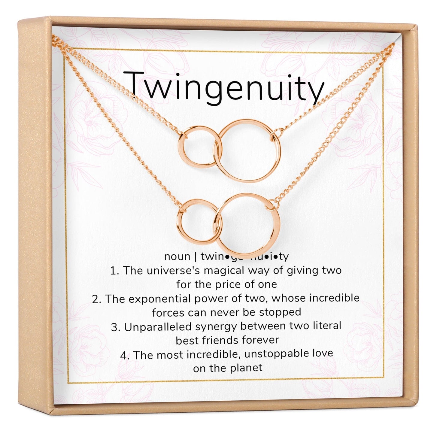 Twins Necklace, Multiple Styles