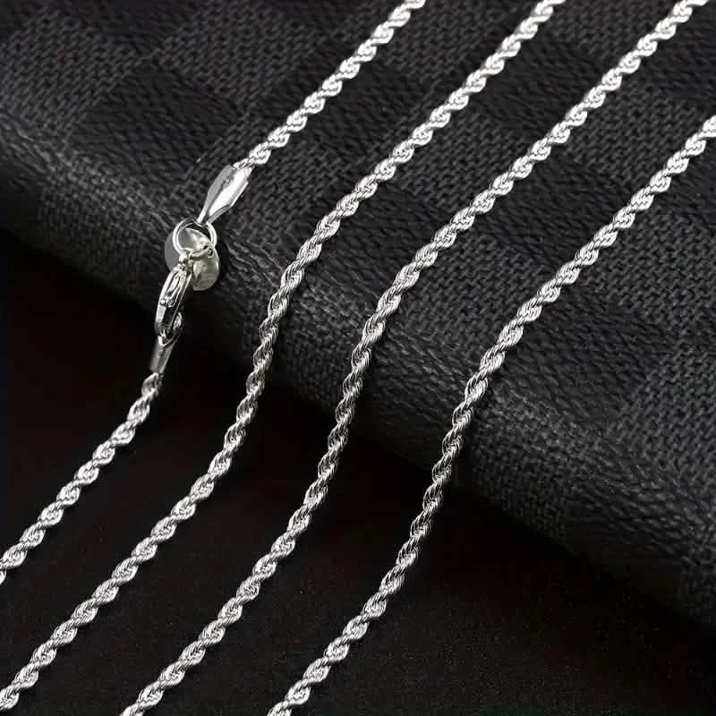 Collier chaîne torsadée Bijou pour femme