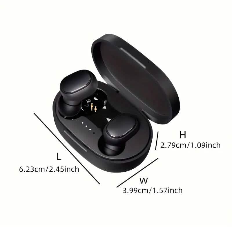 TWS In-Ear Wireless Headphones Mini Earbuds with Charging Case