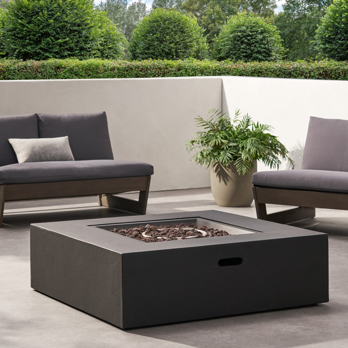 50,000 BTU Square MGO Fire Table (Tank Cover not Included)