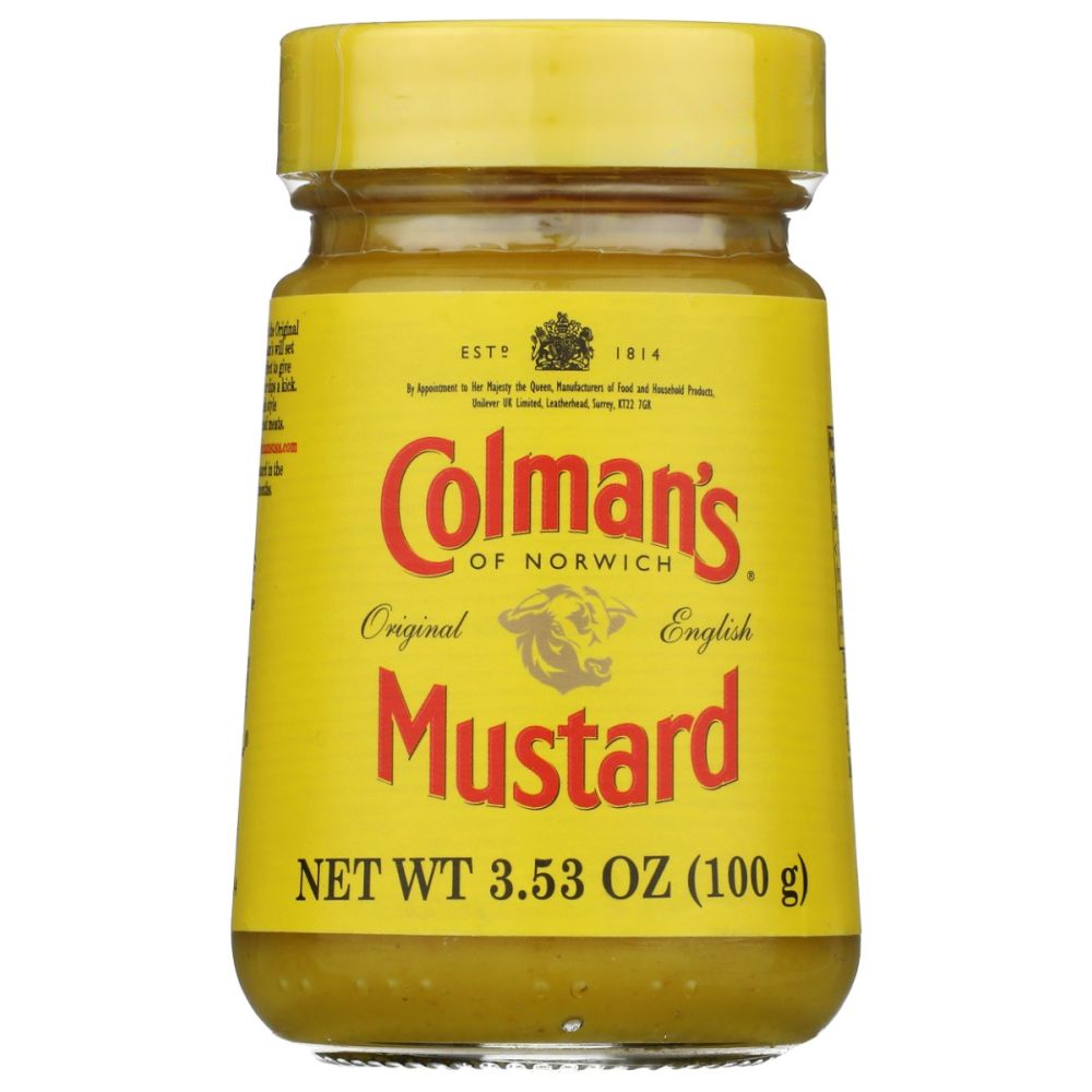 COLMANS: Prepared Mustard, 3.53 oz