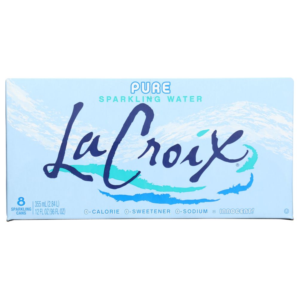 LA CROIX: Pure Flavored Sparkling Water 8Pk, 96 fo