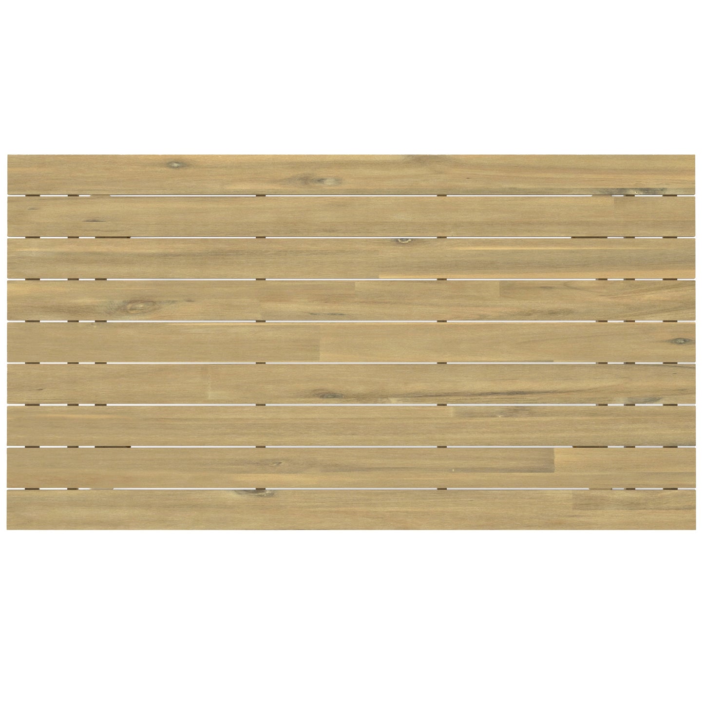 Kona Outdoor Dining Table - Light Teak