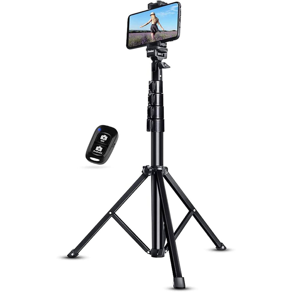 Trépied extensible UBeesize 51" avec télécommande Bluetooth