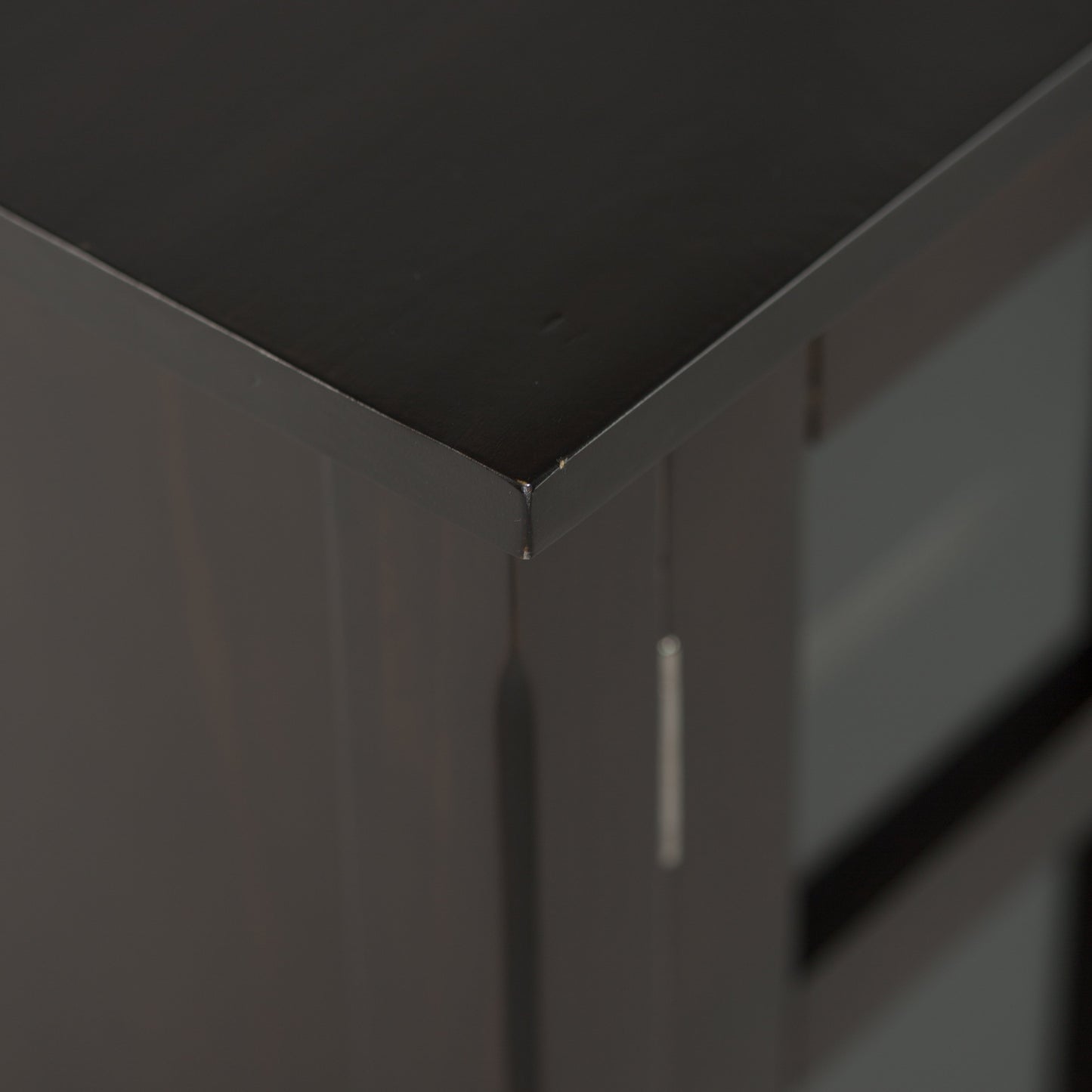 Kitchener 60 Inch Wide Solid Wood TV Stand in Hickory