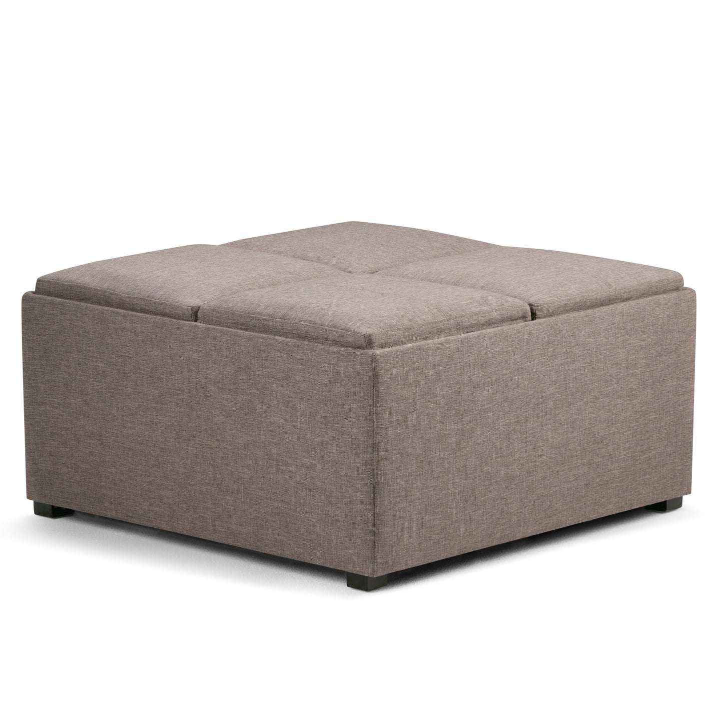 Avalon Square Coffee Table Storage Ottoman