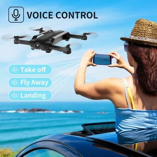 Drone quadrirotor RC pliable UDIRC FPV WiFi avec caméra HD 720P et 2 batteries U73