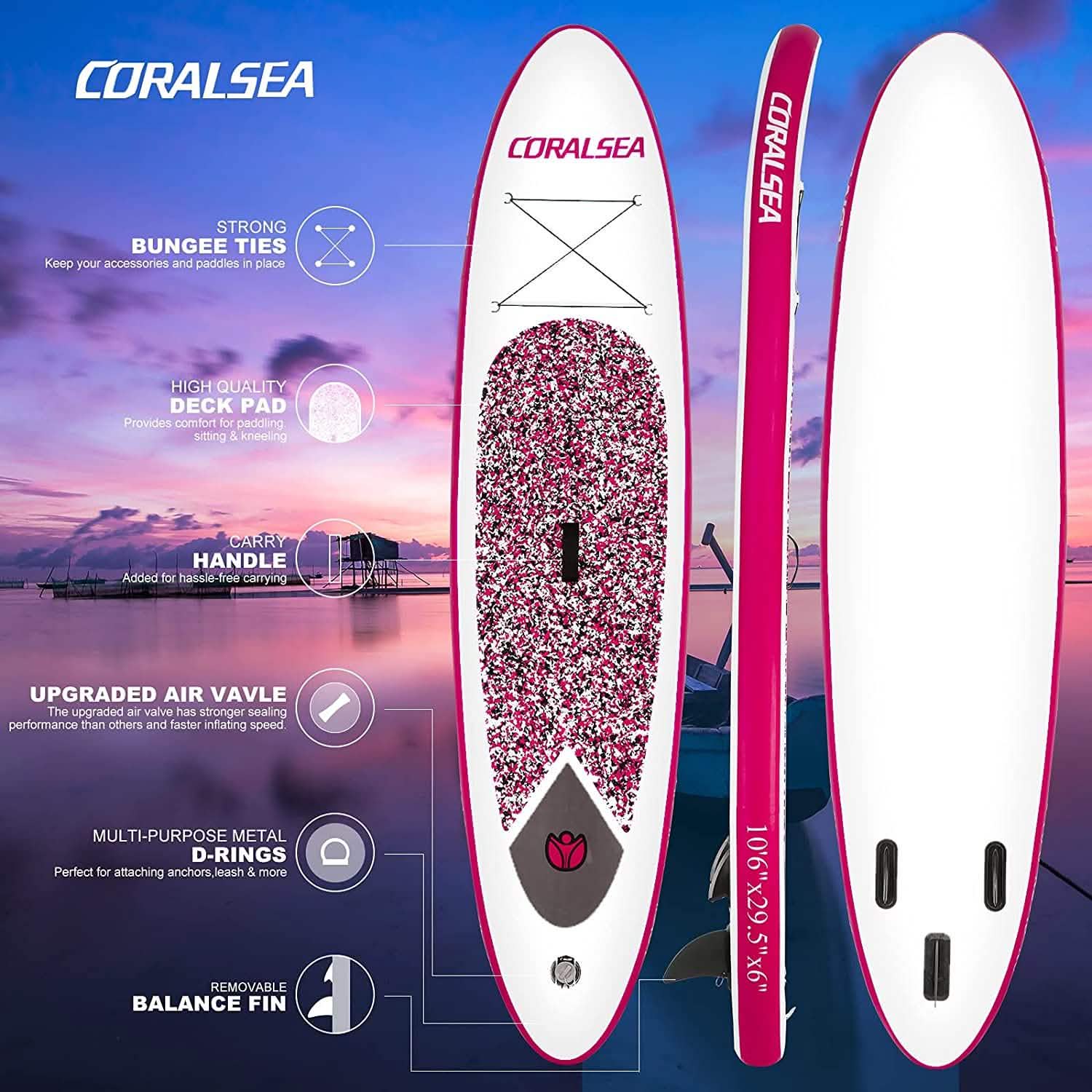 Planche à pagaie gonflable ultra-légère