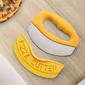 Ultra-Sharp Stainless Steel Pizza Cutter With Rocker Arm