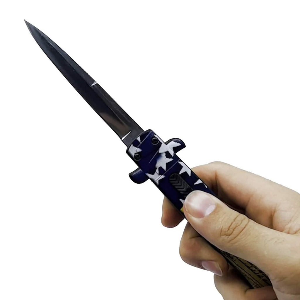 2-Pack: Ultralite ABS Automatic OTF Stiletto Knife