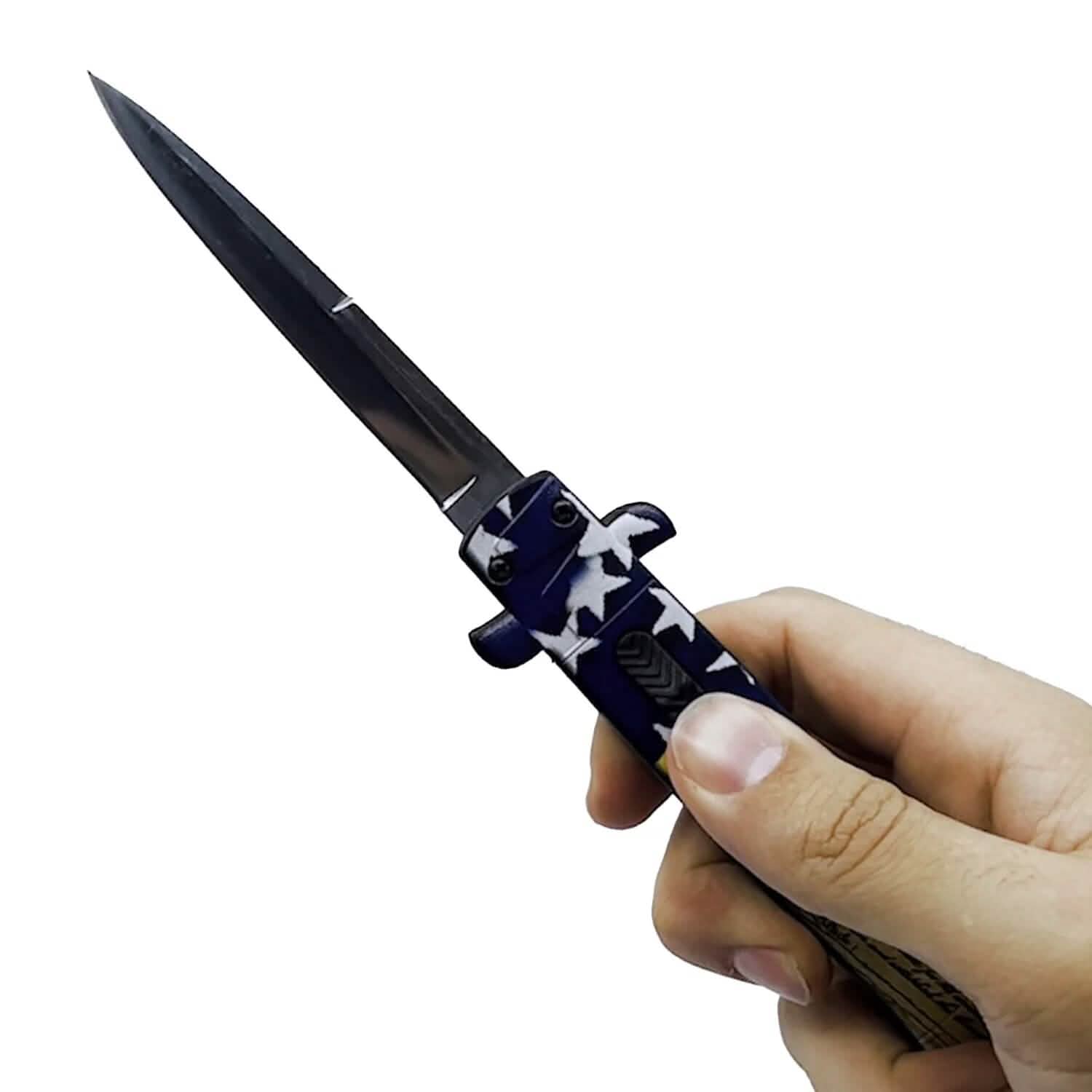 2-Pack: Ultralite ABS Automatic OTF Stiletto Knife