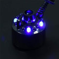 Ultrasonic Humidifier Mist Maker Fogger with 12 LED