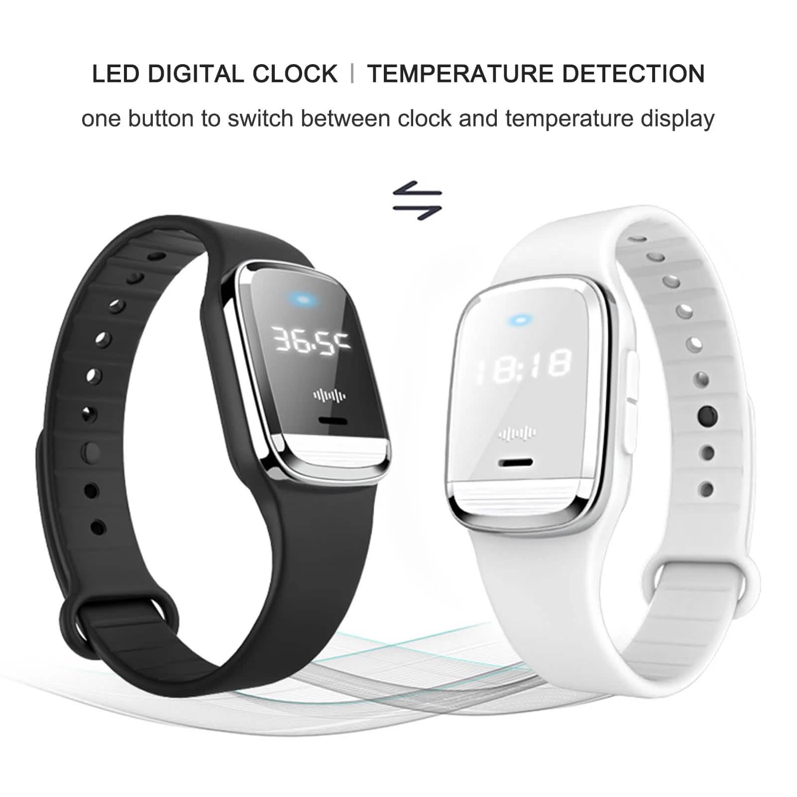 Ultrasonic Mosquito Repellent Watch