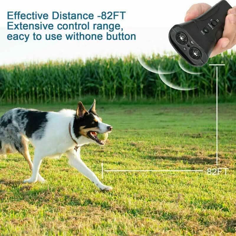 Ultrasonic Pet Dog Anti Bark Training Chaser Control Device