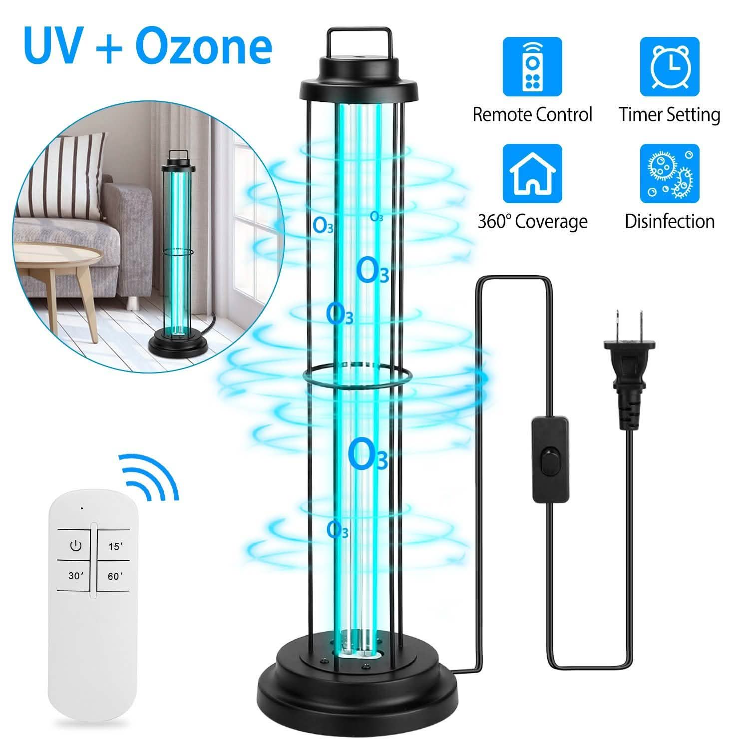 Ultraviolet Disinfection Sterilizer Tube Light