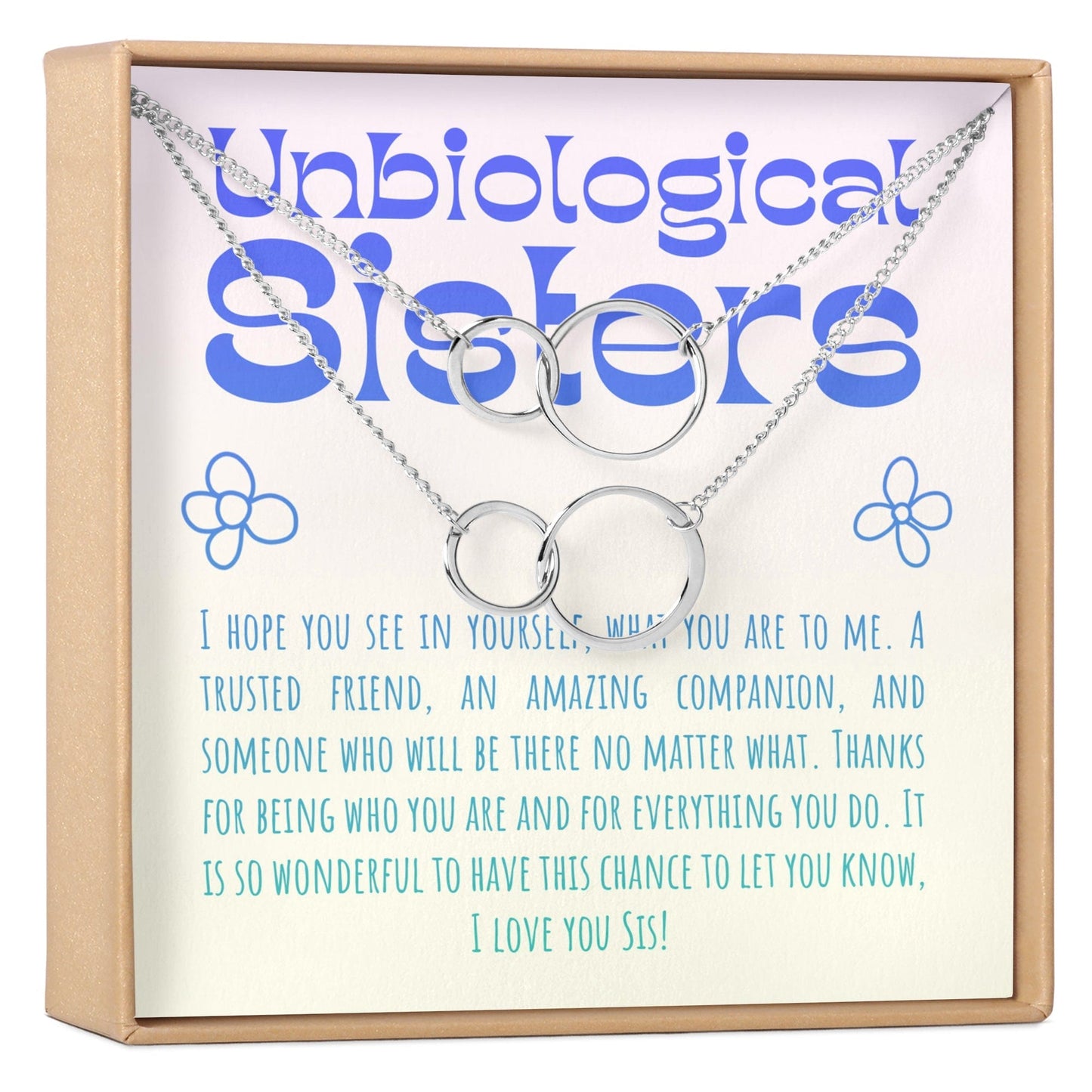 Unbiological Sisters Necklace, Multiple Styles